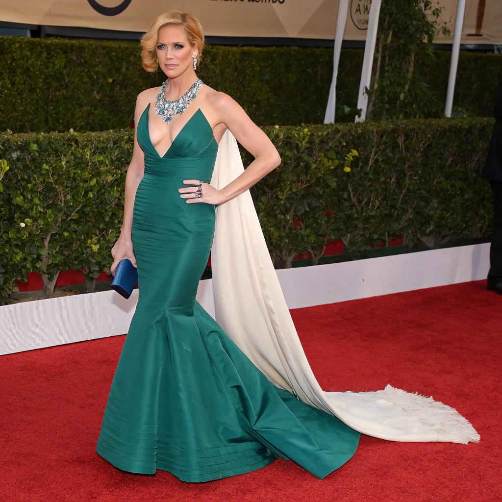 Brittany Snow wearing True Spring colors