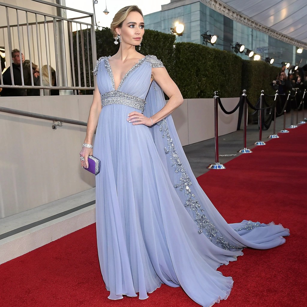 Emily Blunt wearing Light Summer colors