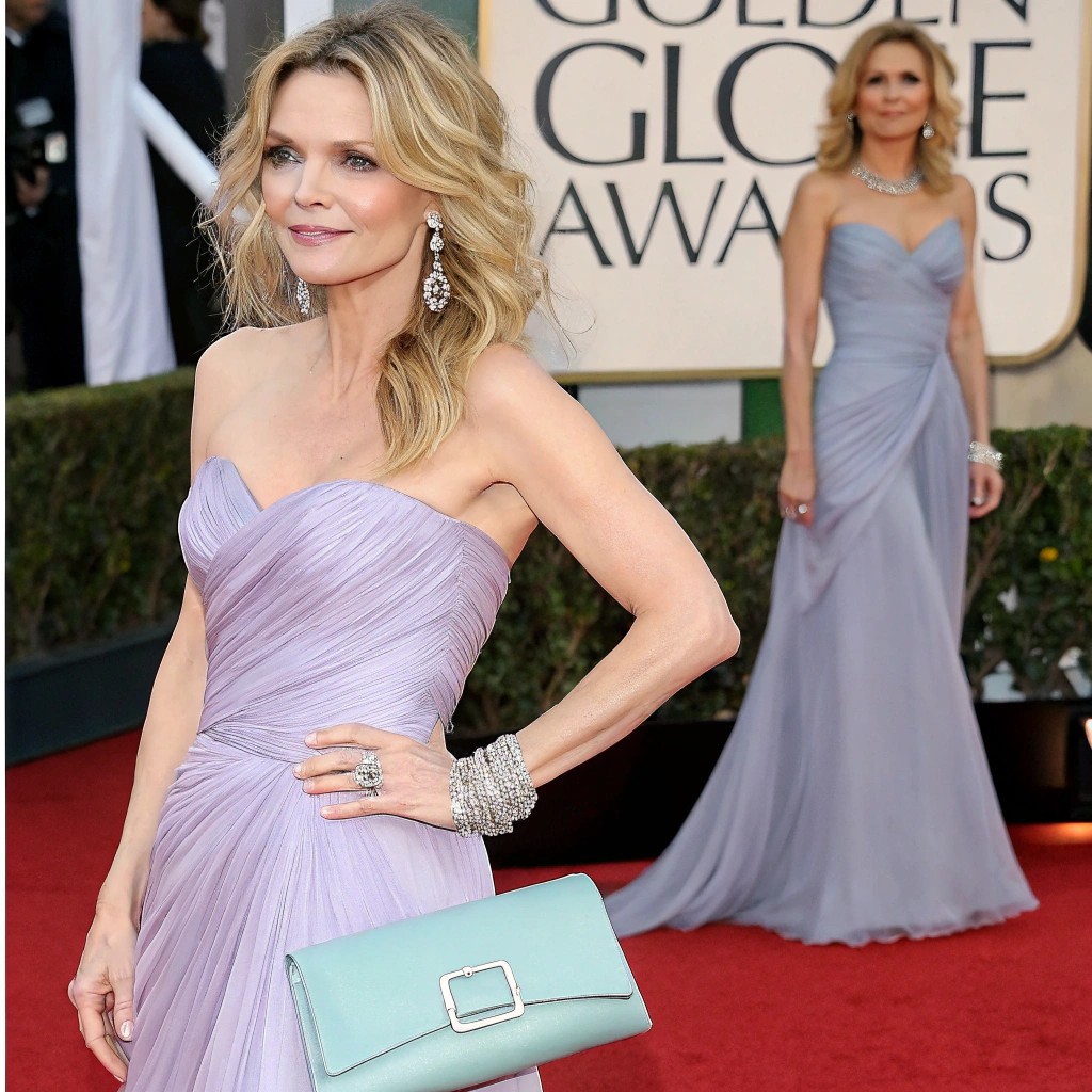 Michelle Pfeiffer wearing Light Summer colors