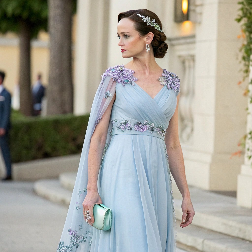 Alexis Bledel wearing True Summer colors