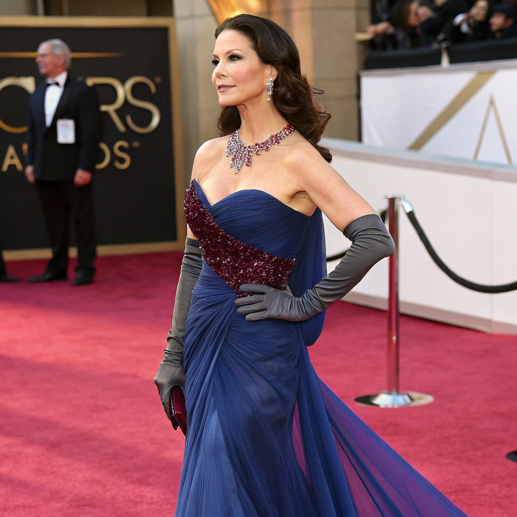 Catherine Zeta-Jones wearing Cool Winter colors