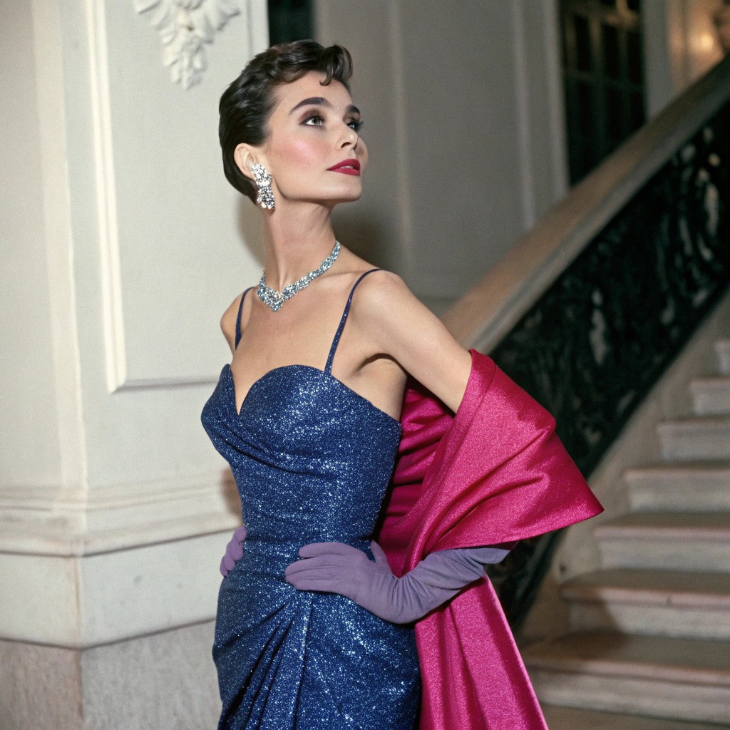 Audrey Hepburn wearing True Winter colors