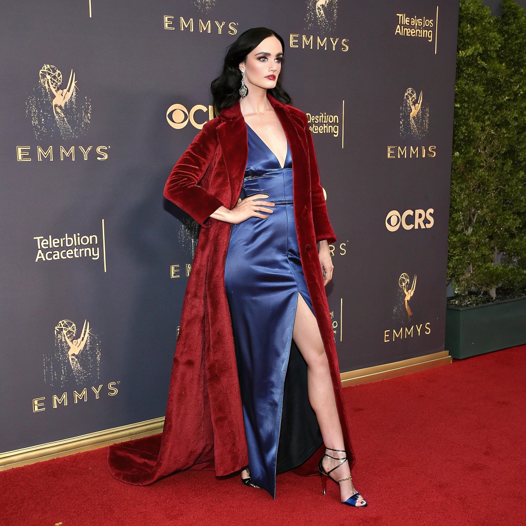 Krysten Ritter wearing True Winter colors