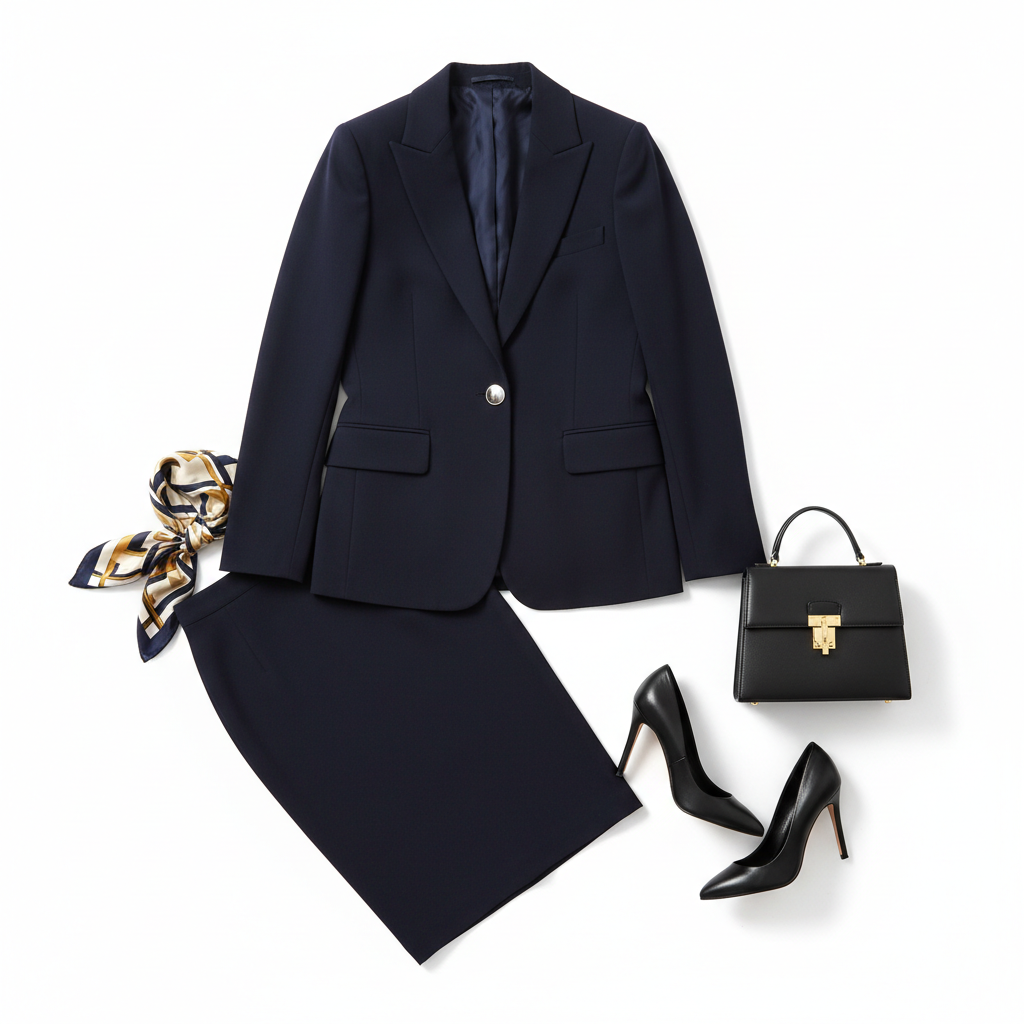 Dramatic Classic outfit style