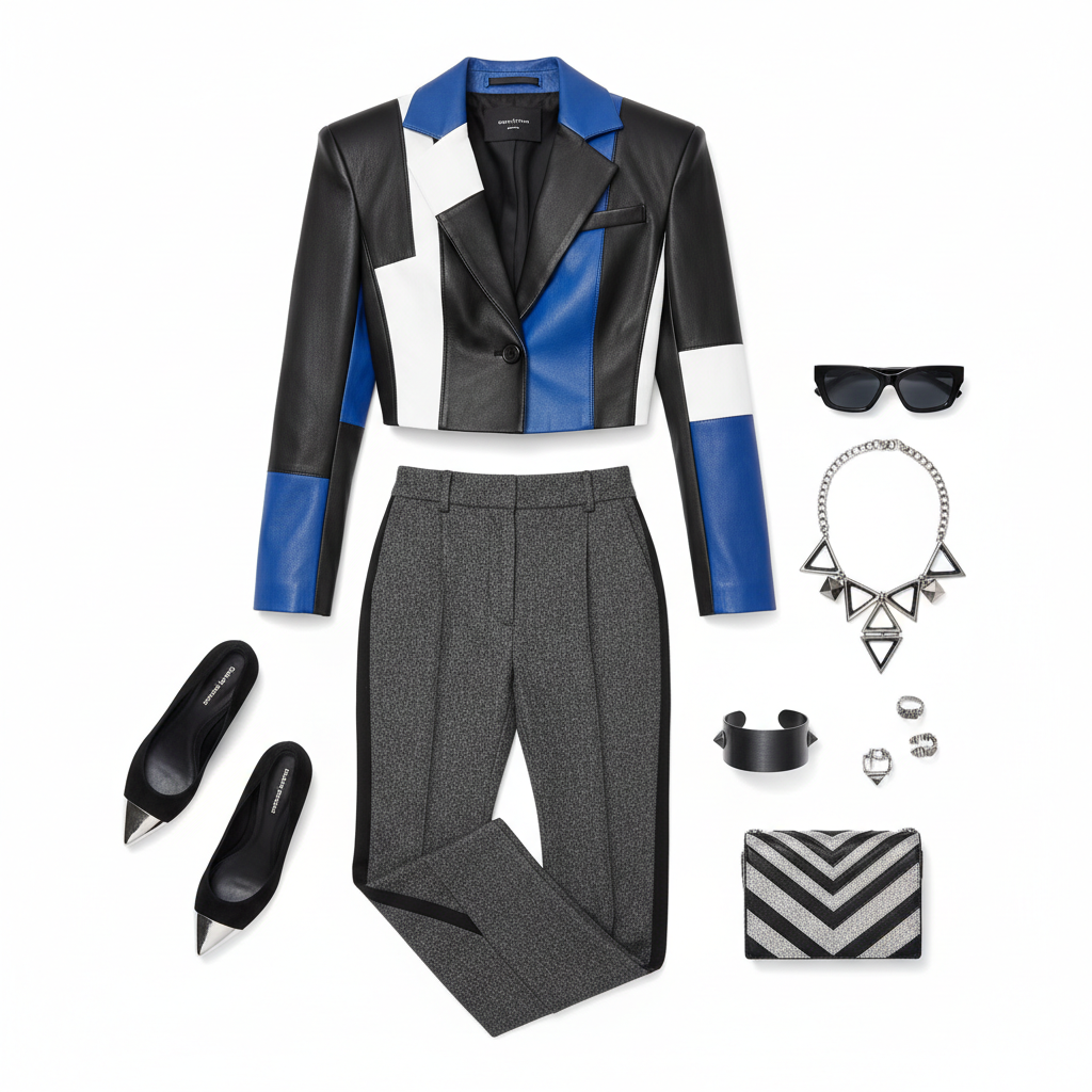 Flamboyant Gamine outfit style