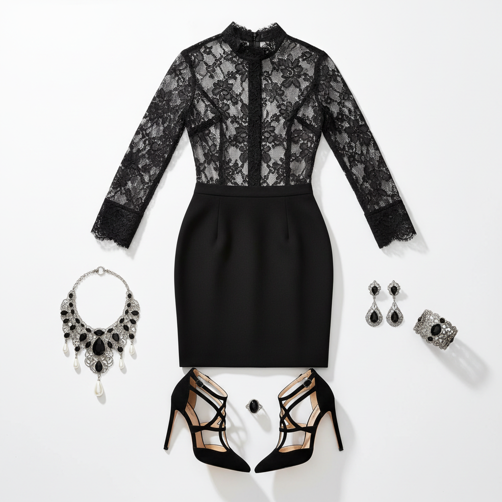 Theatrical Romantic outfit style