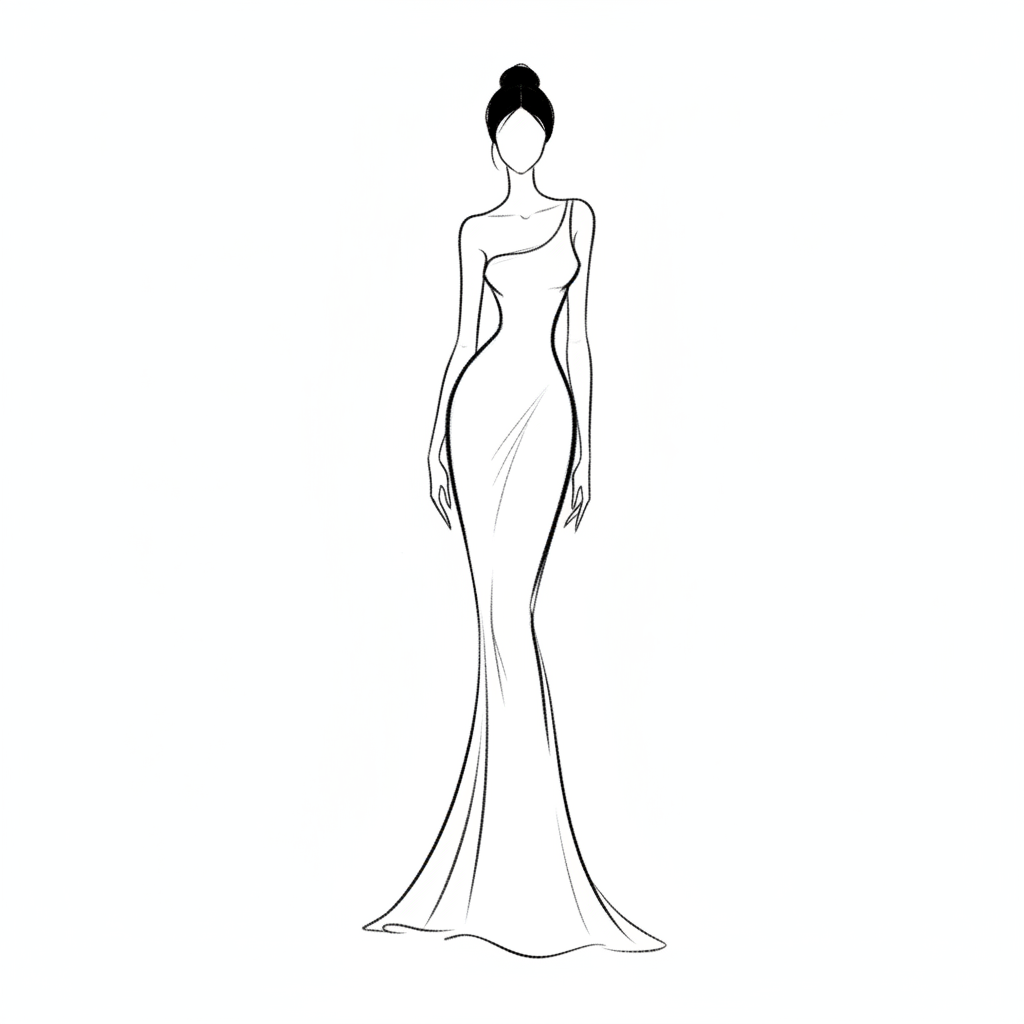 Classic body type silhouette