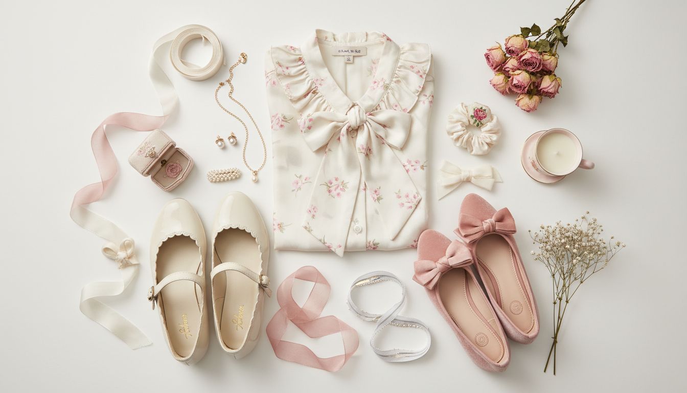 Ingenue style essence featuring sweet, youthful, innocent energy